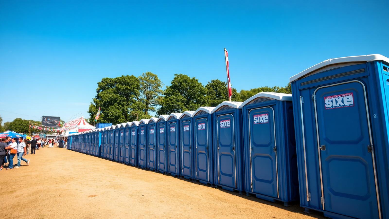 Portable toilet rentals in Fargo ND